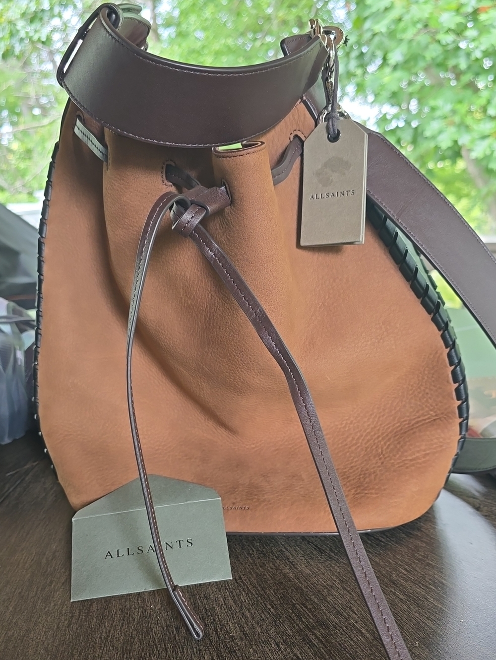 All Saints Ray Bucket Bag